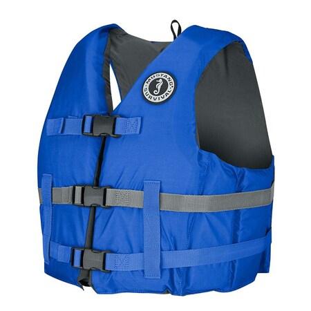 Mustang Survival Livery Foam Vest XlXxl Blue MV701DMS-131-XL/XXL-216